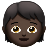 Child: Dark Skin Tone