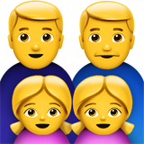 Family: Man, Man, Girl, Girl