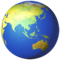 Globe Showing Asia-Australia