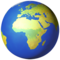 Globe Showing Europe-Africa