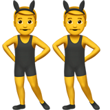 Men with Bunny Ears