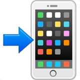 Mobile Phone with Arrow