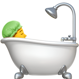 Person Taking Bath