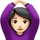 Woman Gesturing OK: Light Skin Tone