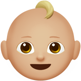 Bebê: Tom de Pele Médio-Claro