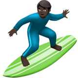 Homem Surfista: Tom de Pele Escuro