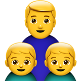 Сім'я: Чоловік, Хлопчик, Хлопчик