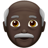 Yaşlı erkek: Koyu Ten Rengi