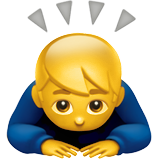 Чоловік кланяється