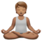Людина в позі лотоса: Середній Відтінок Шкіри
