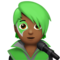 Співак: Середньо-Темний Відтінок Шкіри