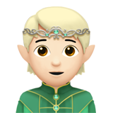 Elfo: Tom de Pele Claro