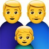 Família: Homem, Homem, Menino