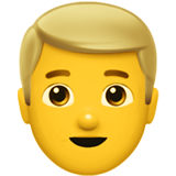Homem: Cabelo Loiro