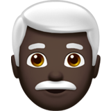 Homem: Tom de Pele Escuro, Cabelo Branco