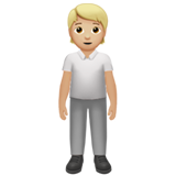 Pessoa Em Pé: Tom de Pele Médio-Claro