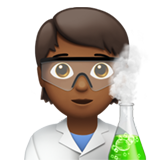 Cientista: Tom de Pele Médio-Escuro