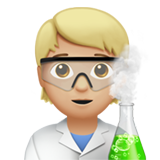 Cientista: Tom de Pele Médio-Claro