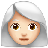 Mulher: Tom de Pele Claro, Cabelo Branco