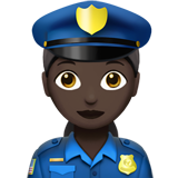 Policial Mulher: Tom de Pele Escuro