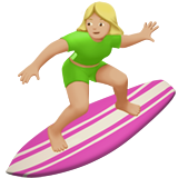 Mulher Surfista: Tom de Pele Médio-Claro
