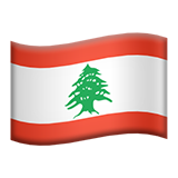 Flaga: Liban