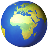 Yerkürede Avrupa-Afrika