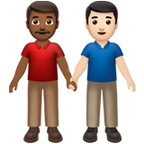 El ele tutuşan erkekler: Orta Koyu Ten Rengi, Açık Ten Rengi