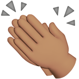 Mani Che Applaudono: Carnagione Media