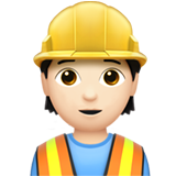 Operaio Edile: Carnagione Chiara