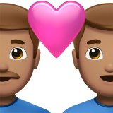 Coppia Con Cuore: Uomo, Uomo, Carnagione Media