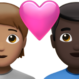 Coppia Con Cuore: Persona, Uomo, Carnagione Media, Carnagione Scura