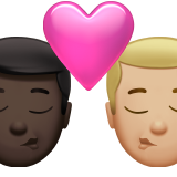 Bacio: Uomo, Uomo, Carnagione Scura, Carnagione Medio-Chiara