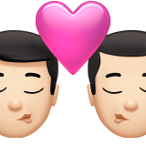 Bacio: Uomo, Uomo, Carnagione Chiara