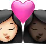 Bacio: Donna, Donna, Carnagione Chiara, Carnagione Scura