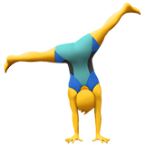 Uomo Che Fa La Ruota