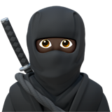 Ninja: Carnagione Scura