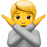 Persona Che Fa Segno Di No
