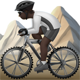Ciclista Di Mountain Bike: Carnagione Scura