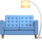 Sofa Und Lampe
