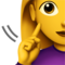 امرأة صماء