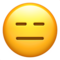 وجه بدون تعبير