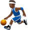 Mann Mit Ball: Mitteldunkle Hautfarbe