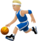 Mann Mit Ball: Mittelhelle Hautfarbe