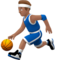 Mann Mit Ball: Mittlere Hautfarbe