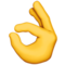 يد تشير للموافقة