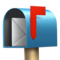 Offener Briefkasten Mit Post