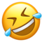 وجه ضاحك يتدحرج على الأرض