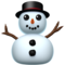 Schneemann Ohne Schneeflocken