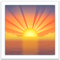 Sonnenaufgang Über Dem Meer